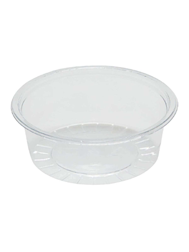 Verpackungsbecher RPET, transparent, rund, 80ml
