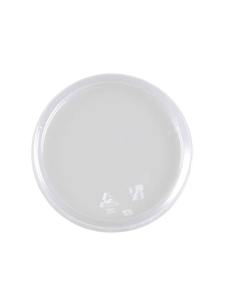 Deckel ohne Kreuzstanzung, PET, klar, für 70,3 mm
