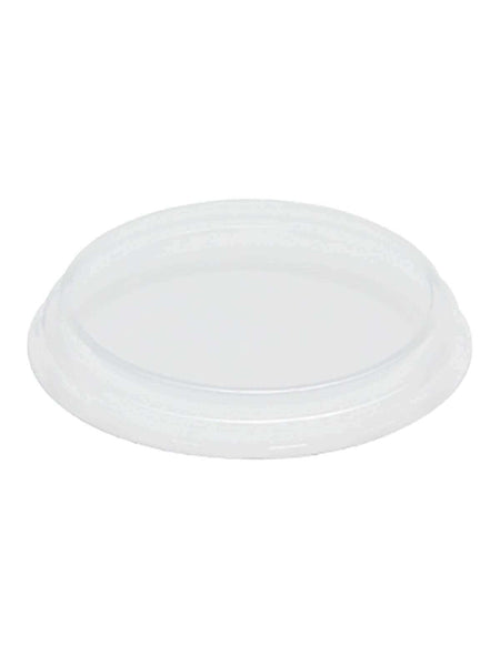 Deckel ohne Kreuzstanzung, RPET, klar, für 75 mm