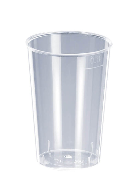 Trinkglas, PP, Spritzguss, transparent, 100ml