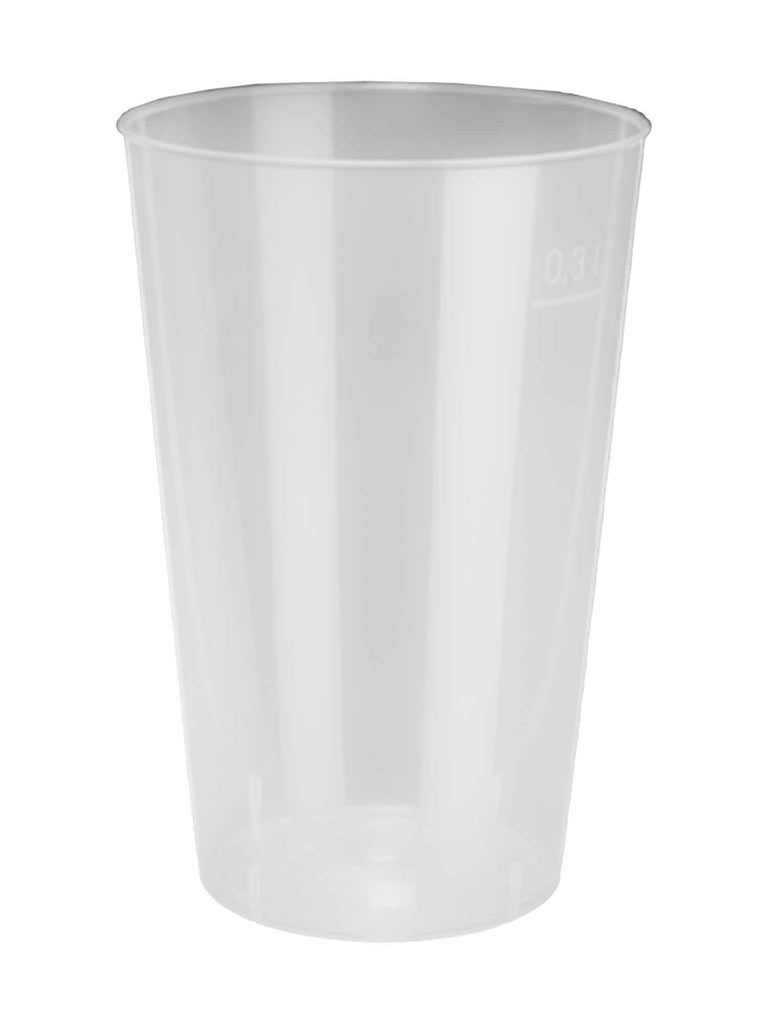 Trinkglas, PP, Spritzguss, transparent, 300ml