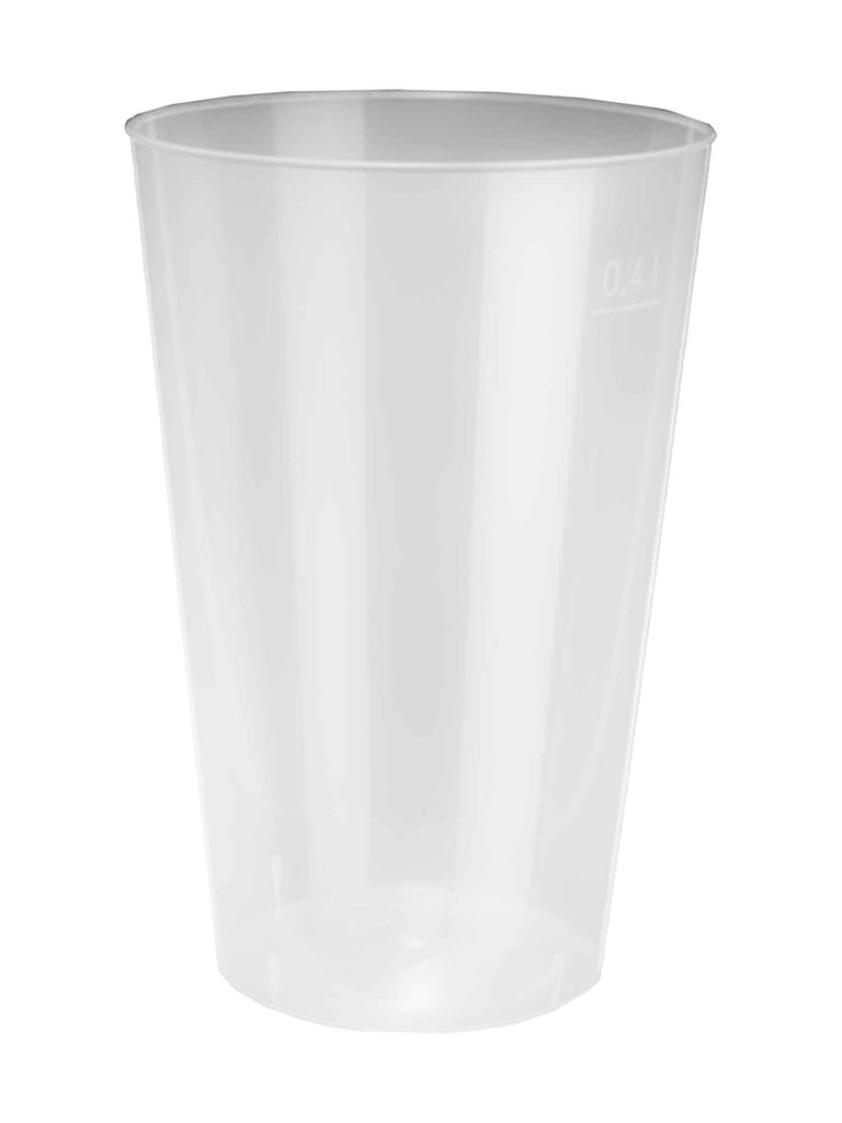 Trinkglas, PP, Spritzguss, transparent, 400ml