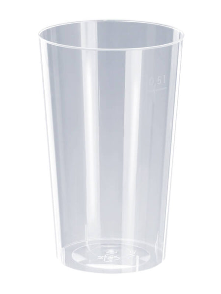 Trinkglas, PP, Spritzguss, transparent, 500ml