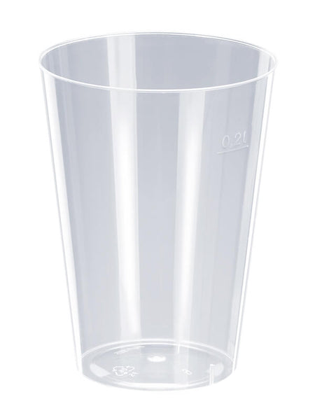 Trinkglas, PP, Spritzguss, transparent, 200ml