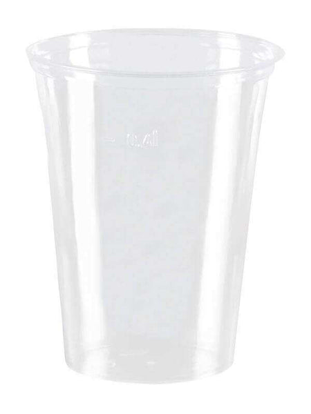 Ausschankbecher, mit Schaumrand, PS, klar, 400ml (1.200 Stk.)