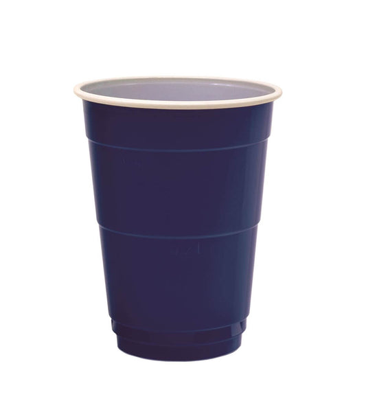 Partybecher "Blue Cup", PS, blau/weiß, 400ml (200 Stk.)