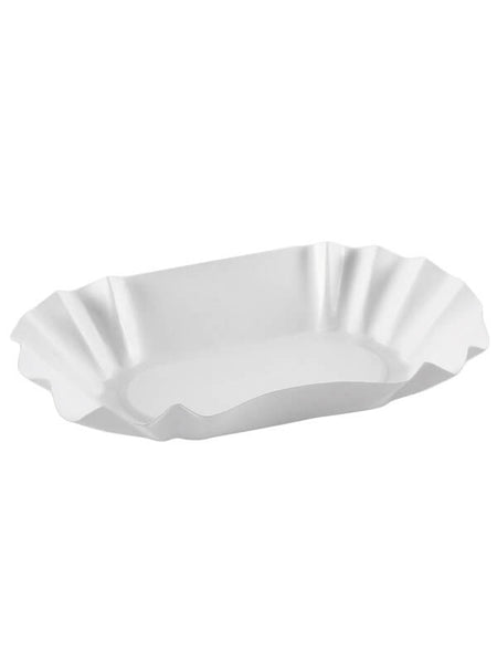 Pommes Pappschale, weiß, 10x17cm (500 Stk.)