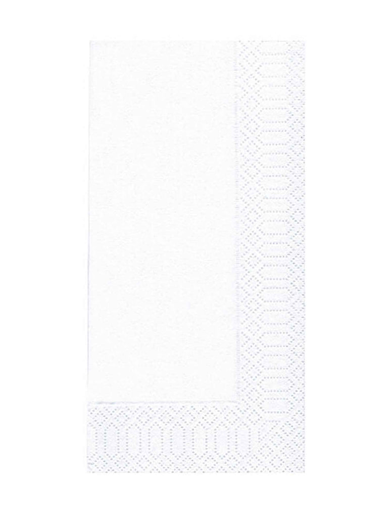 Serviette, 2-lagig, 33x33, 1/8-Falz, weiß