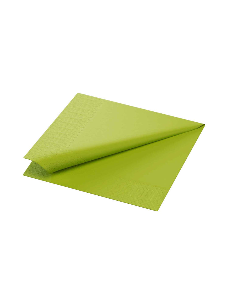Serviette, 3-lagig, 33x33, 1/4-Falz, kiwi