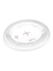 Deckel mit Kreuzstanzung, PET, transparent, für 95,0mm