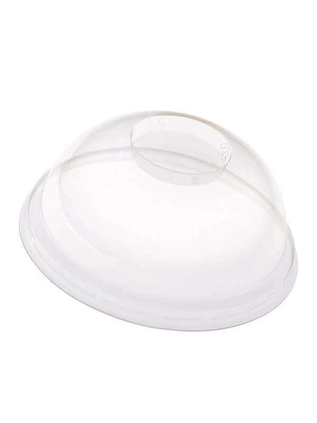 Deckel, gewölbt ohne Loch, PLA, klar, für 95,0mm