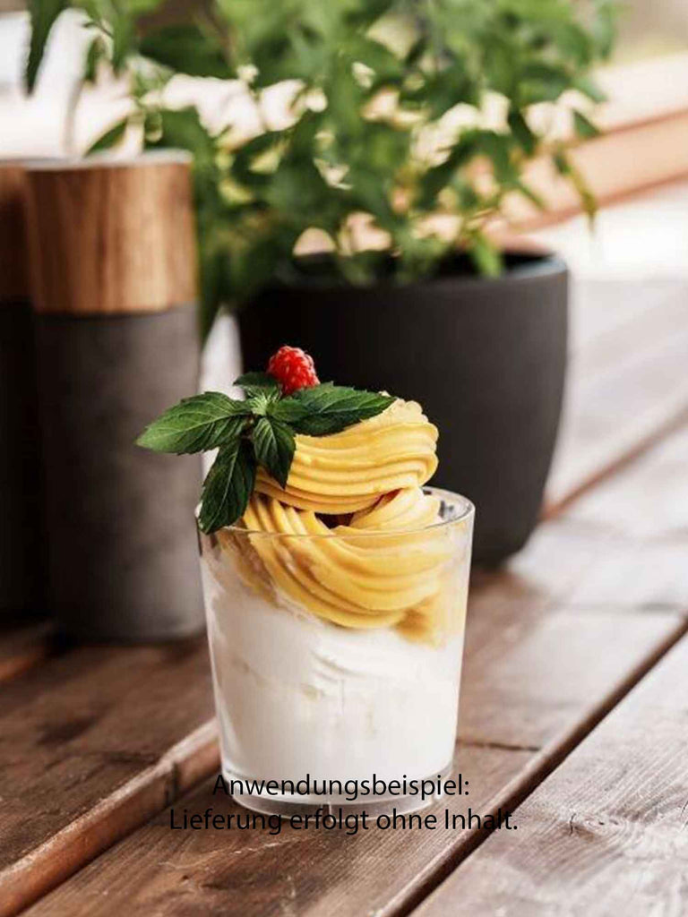 Trinkbecher/Dessertbecher, Mehrweg, Ecozen, gefrostet, 250ml