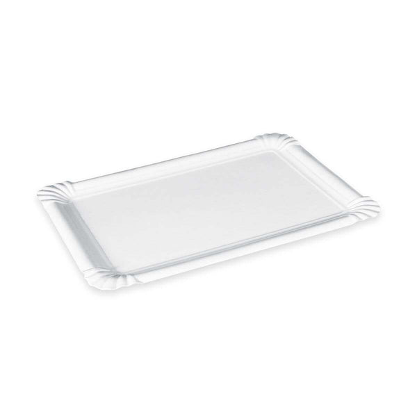 Pappteller, weiß, rechteckig, 16x23cm (1.000 Stk.)