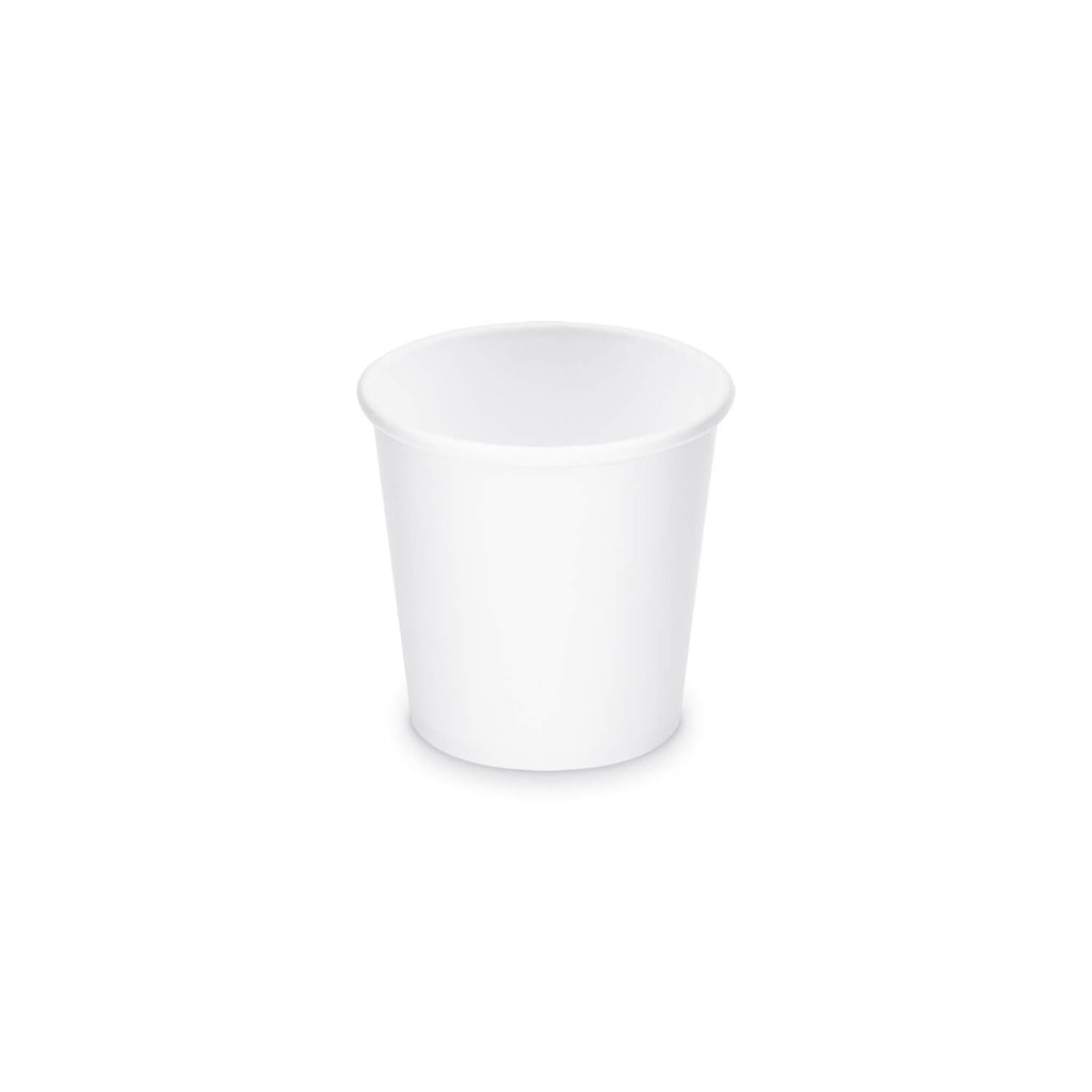 Pappbecher, weiß, 100ml (1000 Stk.)