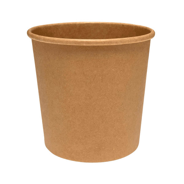 Kartonschale, braun, 340ml, rund