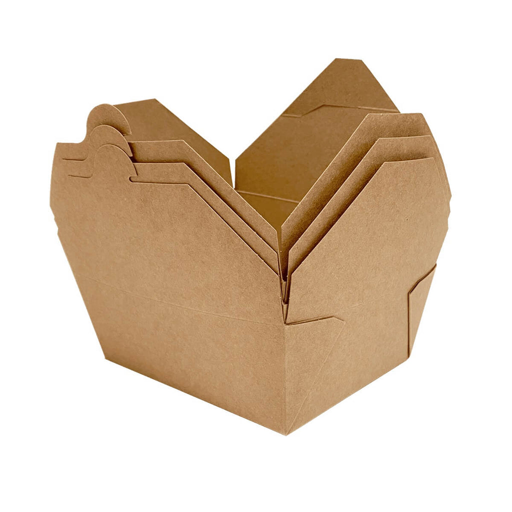 Multi-Food Box, Kraft, 1350ml, braun