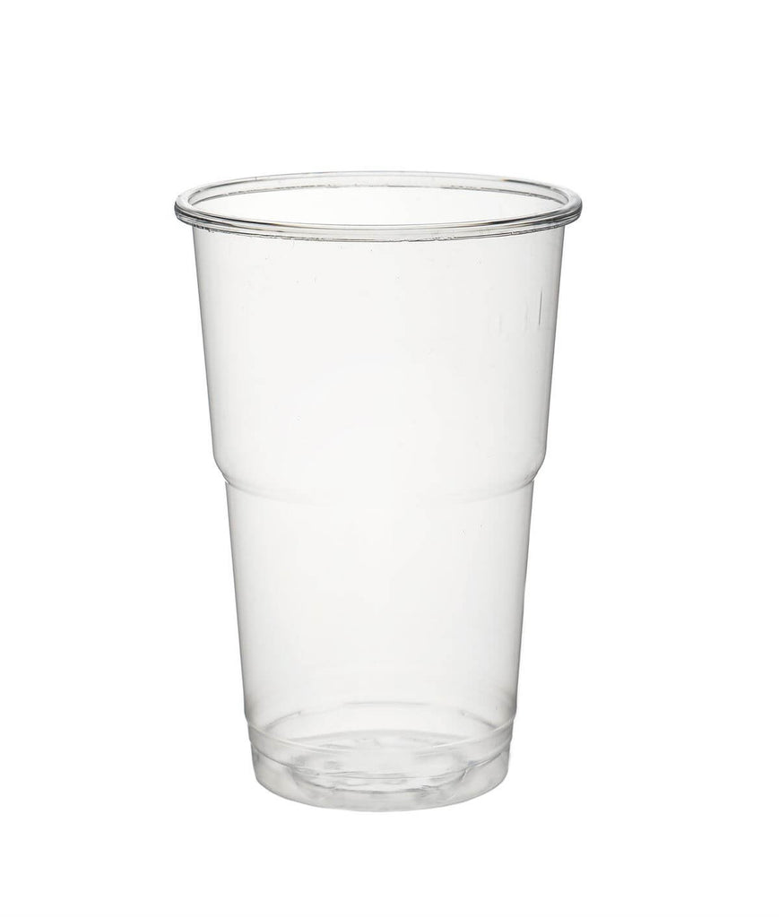 Ausschankbecher / Bierbecher, RPET, transparent, 300ml (200 Stk.)