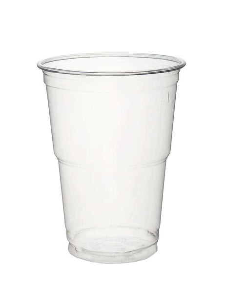 Ausschankbecher / Bierbecher, RPET, transparent, 400ml (800 Stk.)