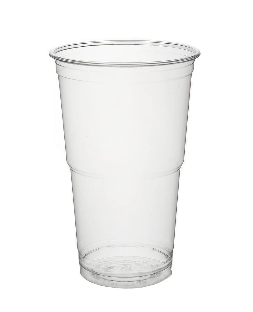 Ausschankbecher / Bierbecher, RPET, transparent, 500ml (200 Stk.)