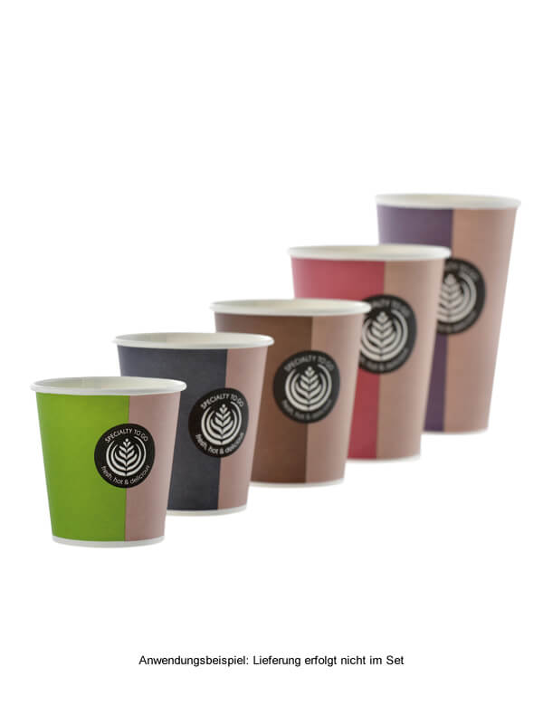 Hartpapierbecher "Coffee to go" für Heißgetränke, 350ml (200Stk.)