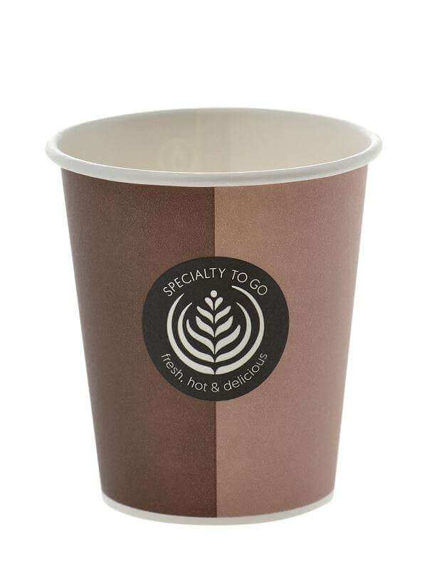 Hartpapierbecher "Coffee to go" für Heißgetränke, 200ml