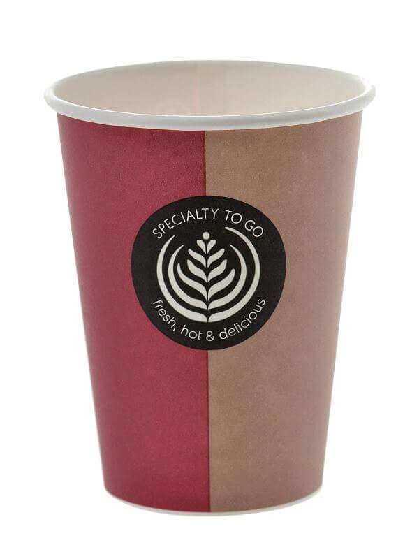 Hartpapierbecher "Coffee to go" für Heißgetränke, 350ml (1000 Stk.)