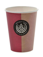 Hartpapierbecher "Coffee to go" für Heißgetränke, 350ml (1000 Stk.)