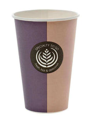 Hartpapierbecher "Coffee to go" für Heißgetränke, 400ml