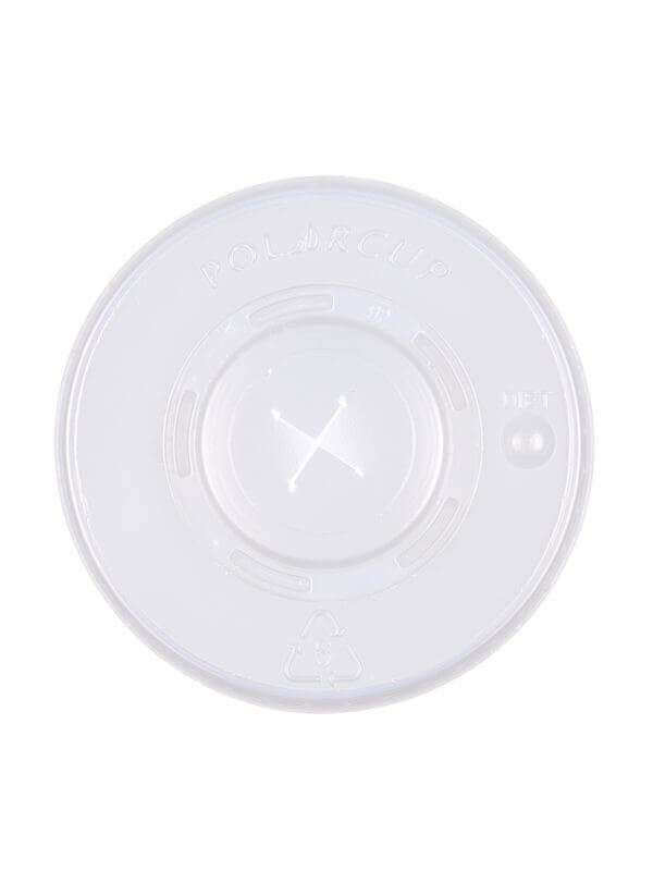 Deckel mit Kreuzstanzung, PS, klar, für 80,0mm