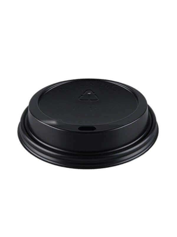 Deckel mit Trinkschnauze, PS, schwarz, für 90,0mm