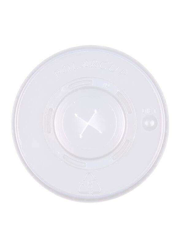 Deckel mit Kreuzstanzung, PS, klar, für 90,0mm