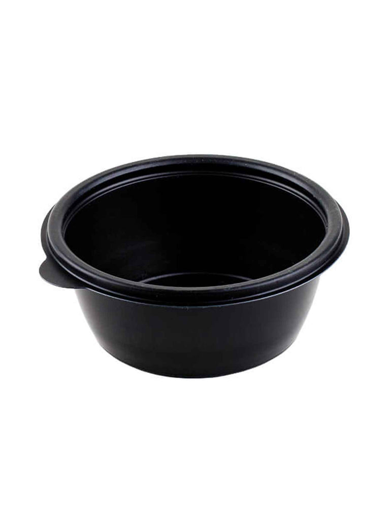 Schale, PP, schwarz, rund, 375ml