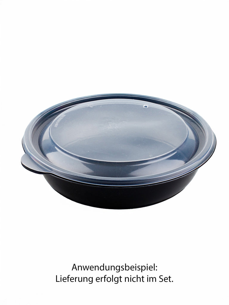 Schale, PP, schwarz, rund, 750ml