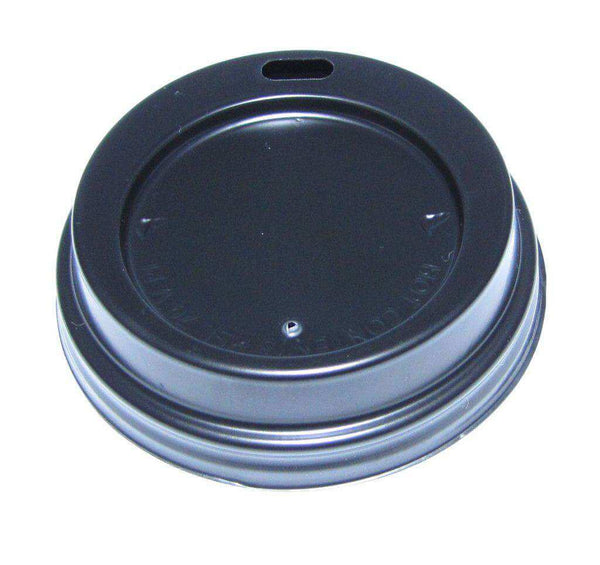 Vending Deckel schwarz ø 70,3 mm mit Trinkloch