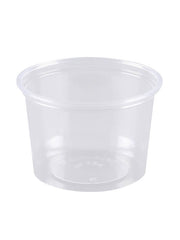 Verpackungsbecher PS, klar, rund, 100ml