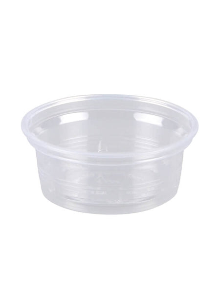 Verpackungsbecher PS, klar, rund, 50ml