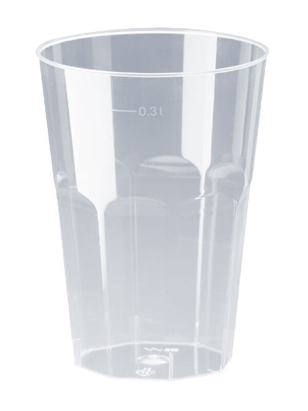 Trinkglas Deco, PS, Spritzguss, klar, 300ml