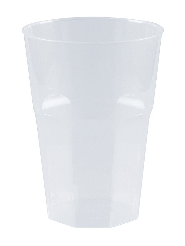 Trinkglas Deco, PP, Spritzguss, transparent, 300ml