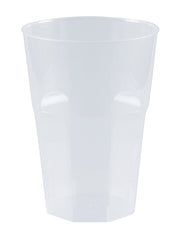 Trinkglas Deco, PP, Spritzguss, transparent, 300ml