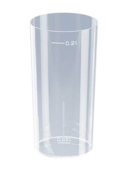 Longdrink-Glas, PS, Spritzguss, klar, 200ml