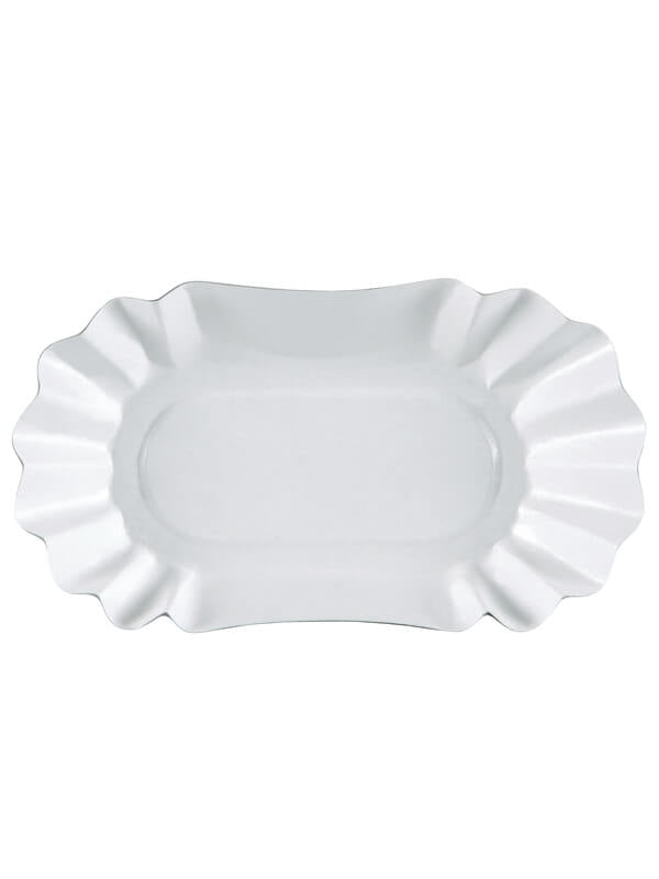 Pommes Pappschale, weiß, 10x17cm (2.000 Stk.)