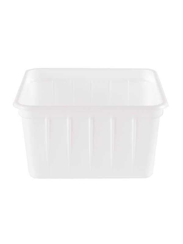 Verpackungsbecher PS, 115x115mm, weiß, 500ml