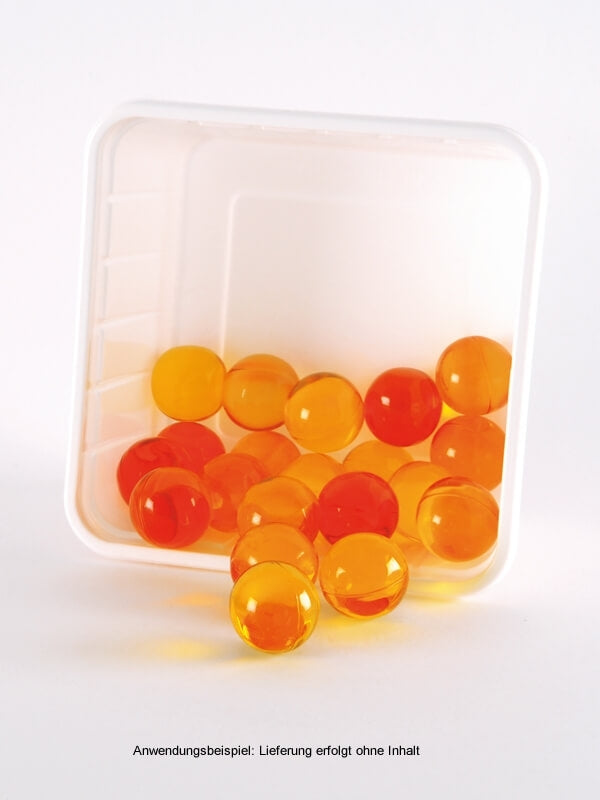 Verpackungsbecher PS, 115x115mm, weiß, 500ml