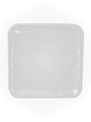 Deckel quadratisch, PET, klar, 115x115mm