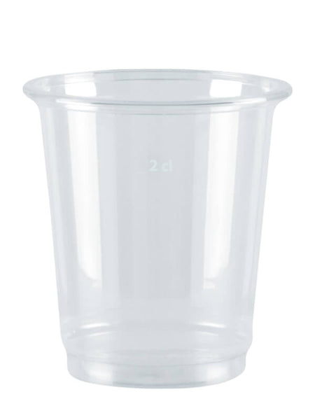 Schnapsglas, PET, klar, 2cl