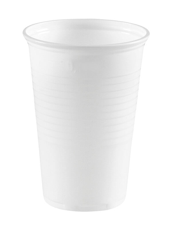 Ausschankbecher, PP, weiß, 180ml