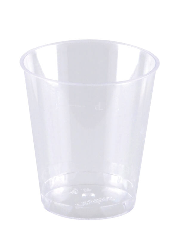 Schnapsgläser, PS, Spritzguss, klar, 2cl (1.000 Stk.)