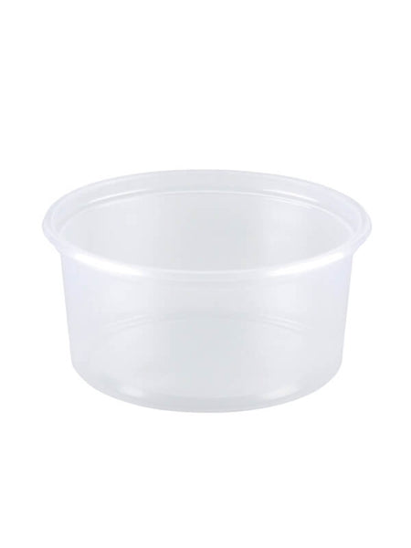 Verpackungsbecher PP, transparent, rund, 250ml