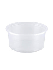 Verpackungsbecher PP, transparent, rund, 250ml