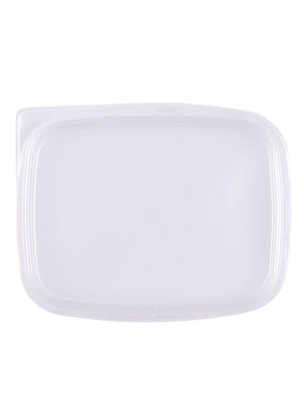 Deckel rechteckig, PP, transparent, 108x82mm